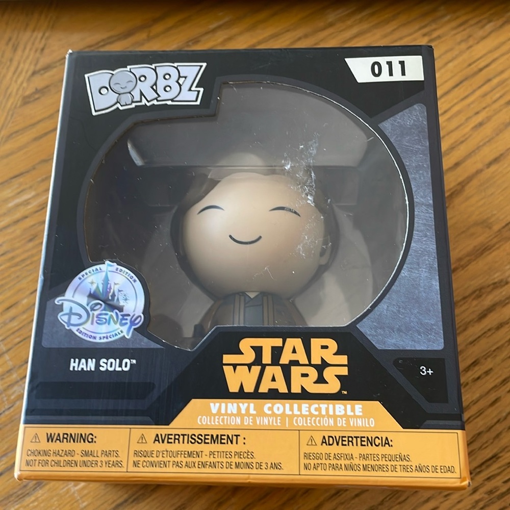 Funko Dorbz Disney Special Edition Star Wars Han Solo #011 brand new sealed